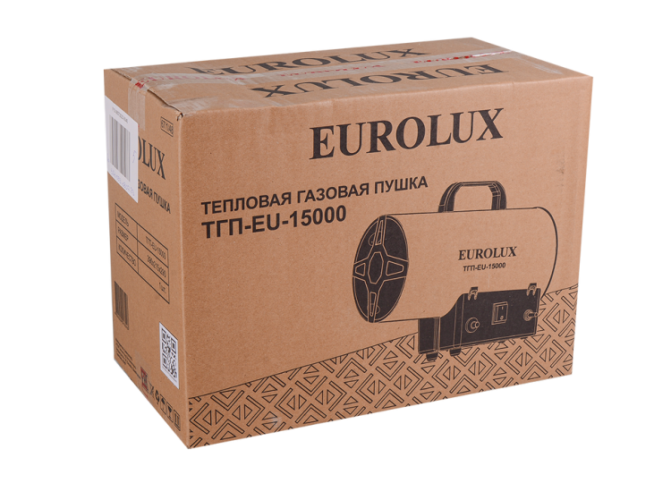 Тепловая газовая пушка Eurolux ТГП-EU-15000