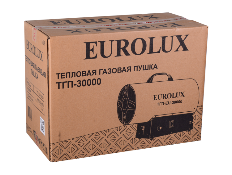 Тепловая газовая пушка Eurolux ТГП-EU-30000