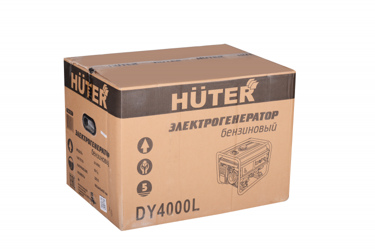 Портативный бензогенератор HUTER DY4000L