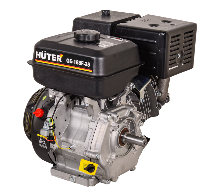 Двигатель бензиновый HUTER GE-188F-25 