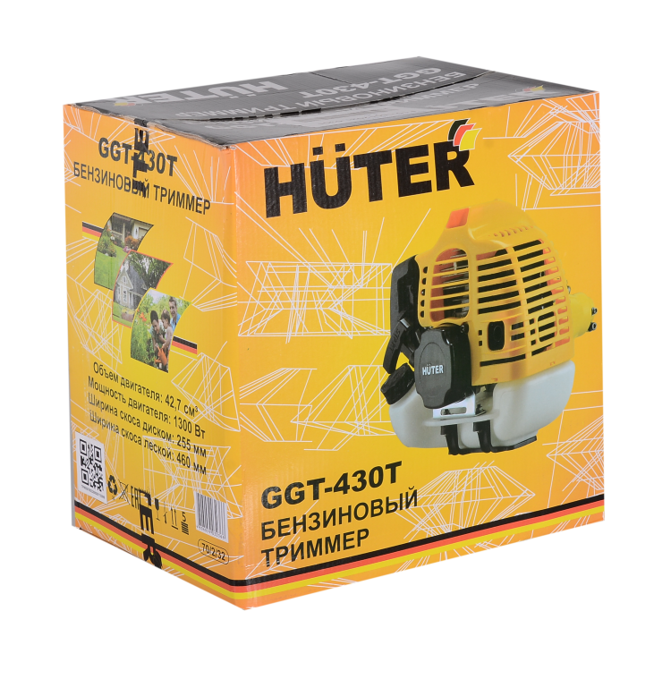 Бензиновый триммер GGT-430T Huter